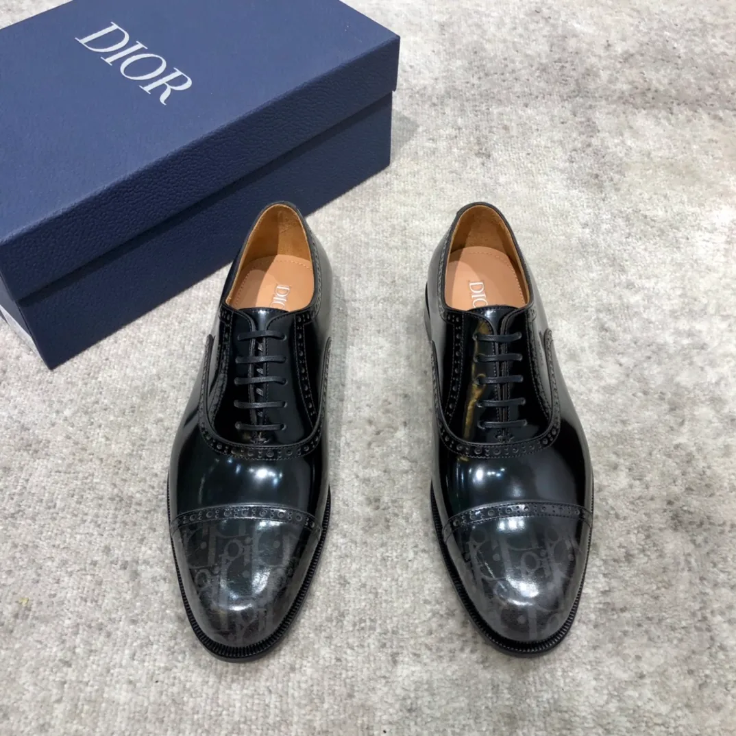 Men's shoes 💰960 Dior high-end men's boutique casual leather shoes, imported cowhide upper, water-dyed cowhide lining, imported genuine leather outsole, perfect details, standard code 38-44 (45 is custom-made, non-returnable and non-exchangeable)